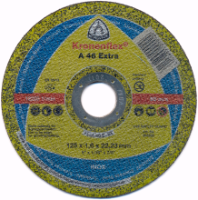 Disc Abraziv Klingspor A46 Extra / D[mm]: 115; B[mm]: 1.6